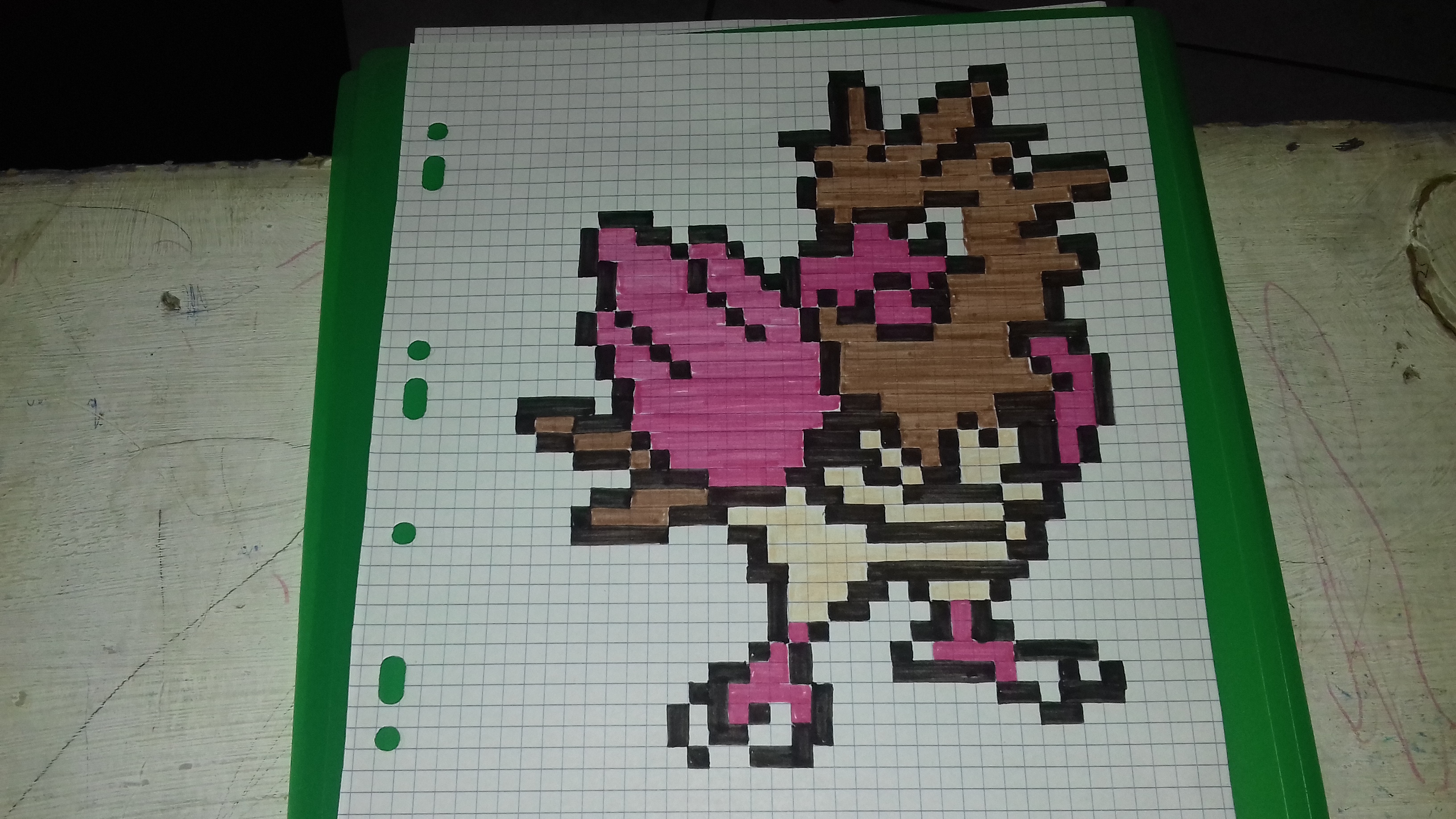 Pixel Art Page De Garde Pour Cahier pixel art - Page 4